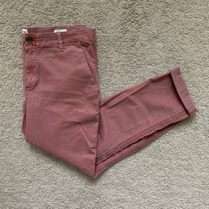 GAP Girlfriend Chinos - Mulberry